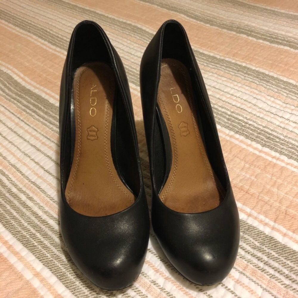 Black heels